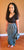My Stripe Skirt (Denim/black)